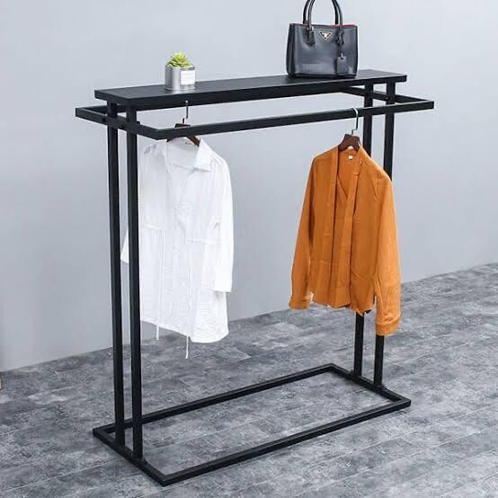 Double Sided Floor Unit with Top Shelf