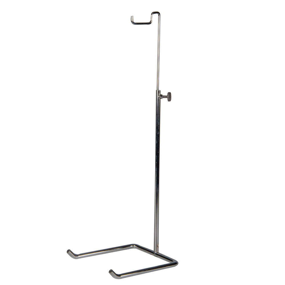 Chrome Single Sided Handbag Stand