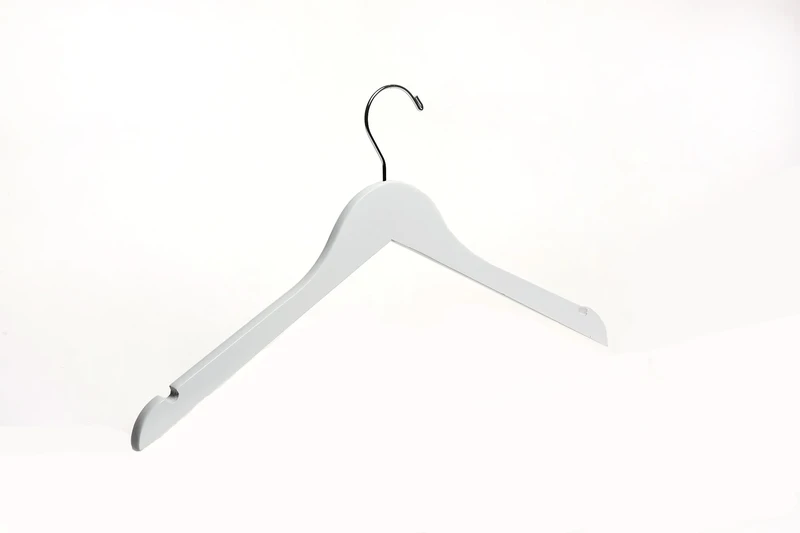 Wooden Blouse Hanger no Bar Box of 25