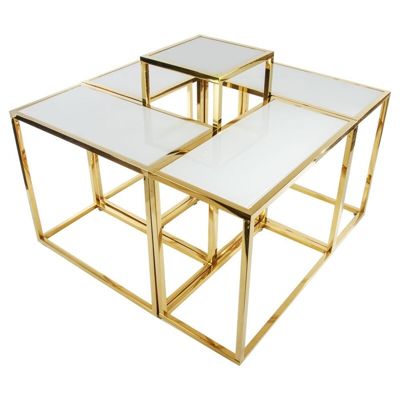 Square Glass Table