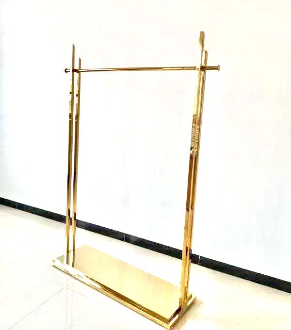Gold Rail with Double Upright