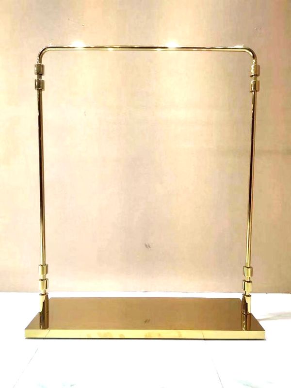 Gold rail with side detail and Gold Base