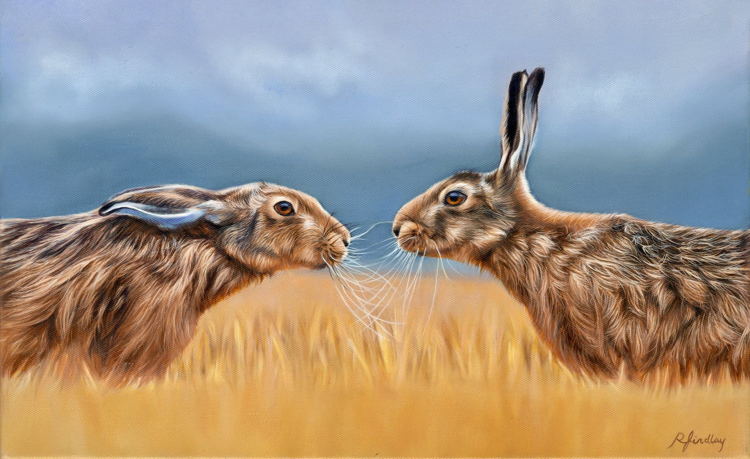 The Conversation, fine art Gicleé print