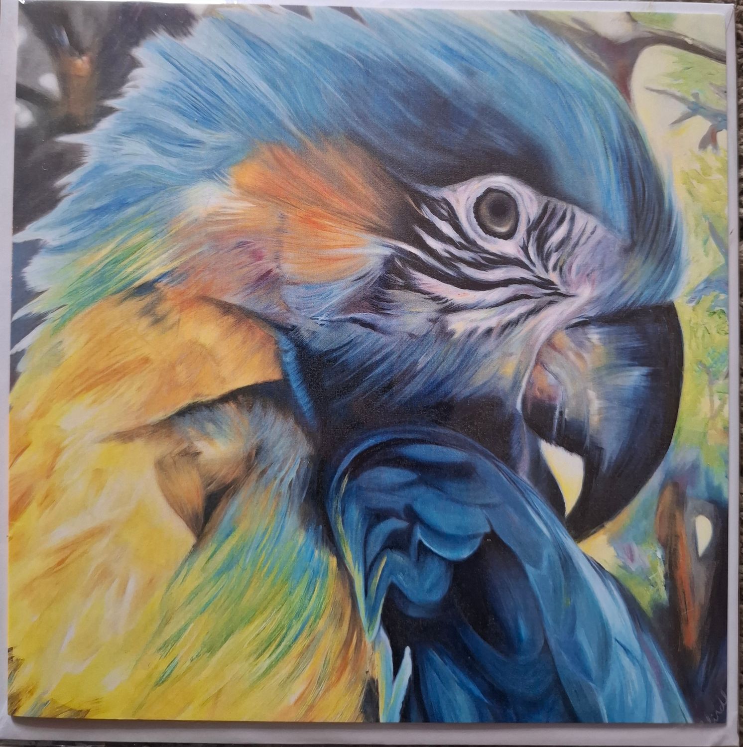 Another Beauty II Square Greetings Card