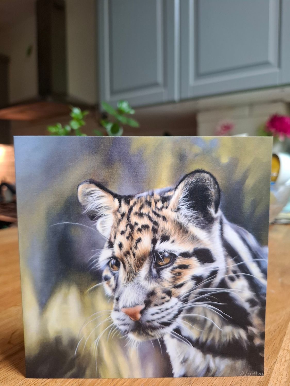 Forest Guardian, Square Greetings Card