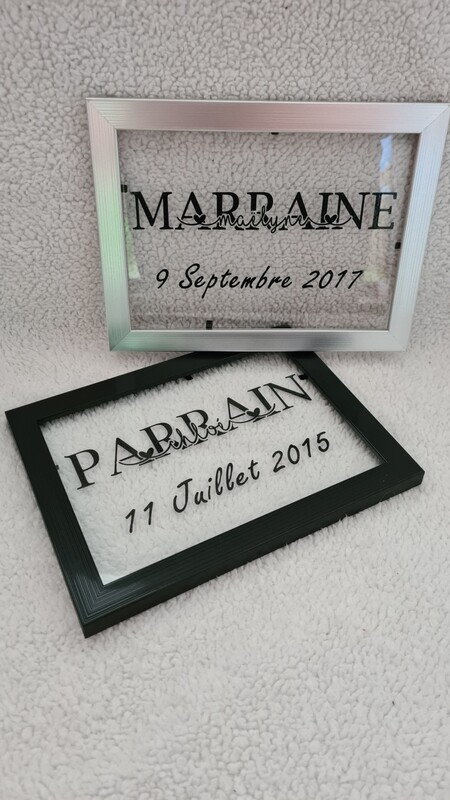 Cadre parrain marraine