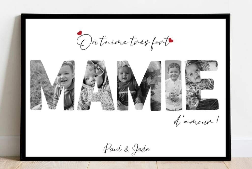 Cadre avec photos