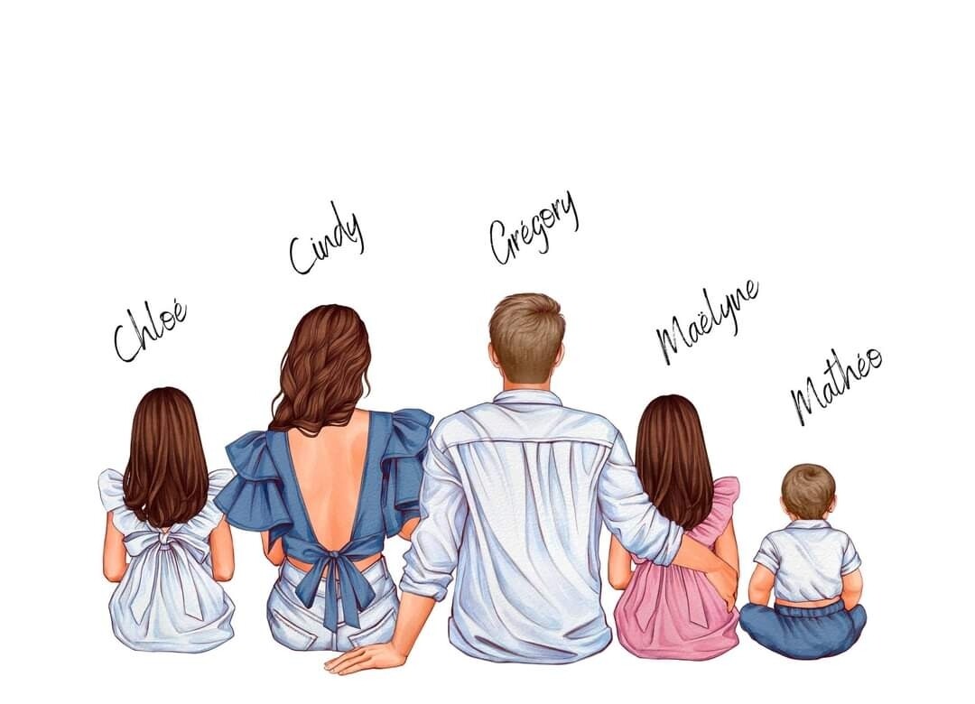 Clipart Famille