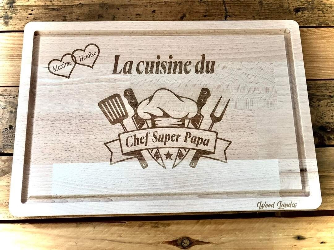 Planche a découper personnalisé