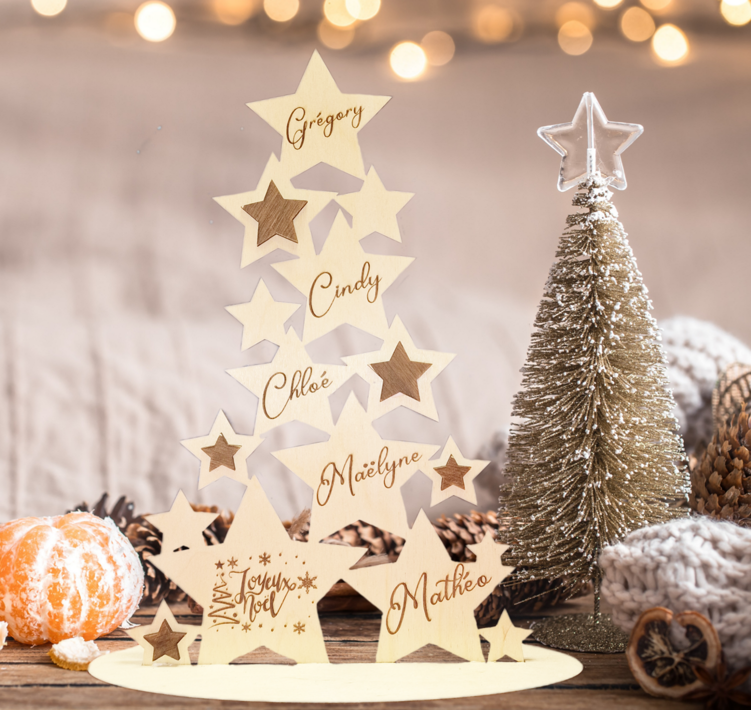 Sapin en étoile