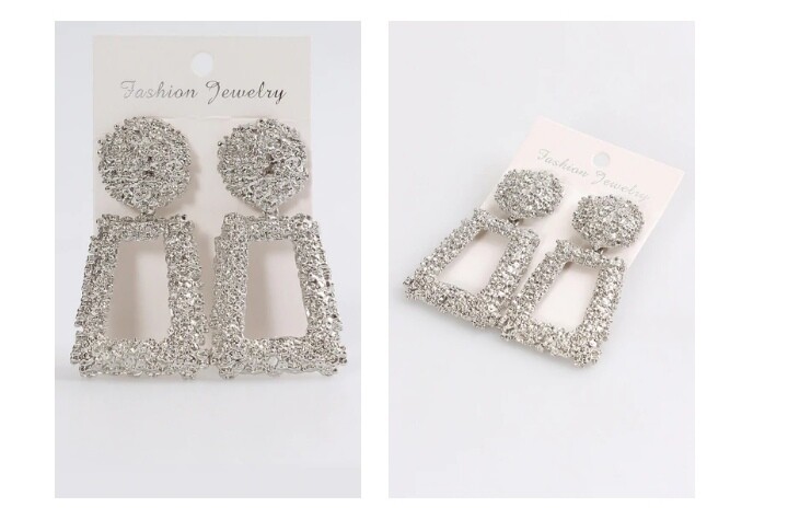 LADIES EARRINGS - SILVER