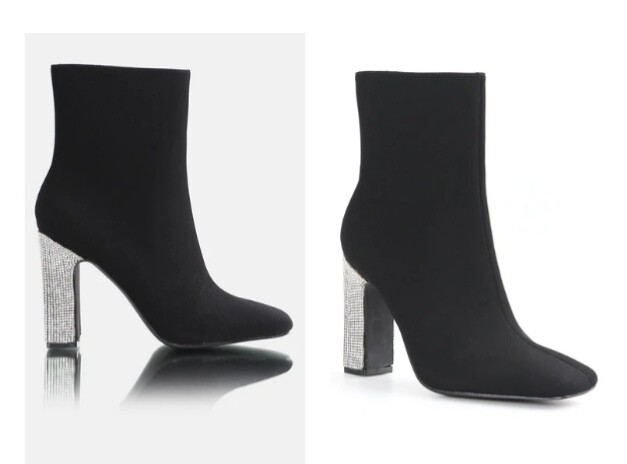 LADIES ANKLE BOOTS - BLACK