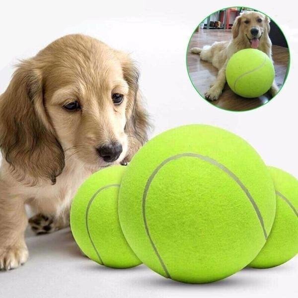 Oversized Tennis Ball Dog Toy