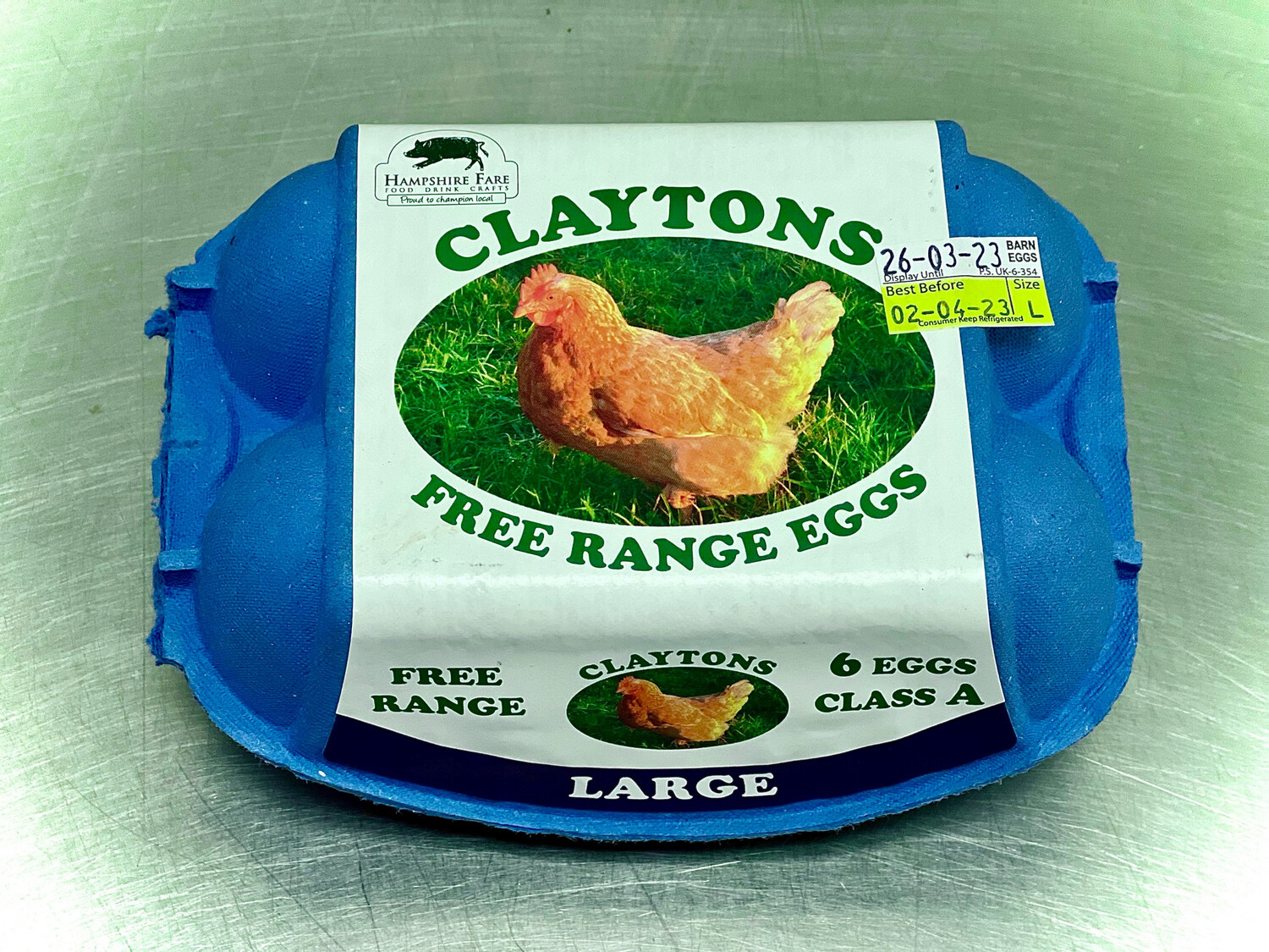 Local Free Range Large Eggs (boxes of 6)
