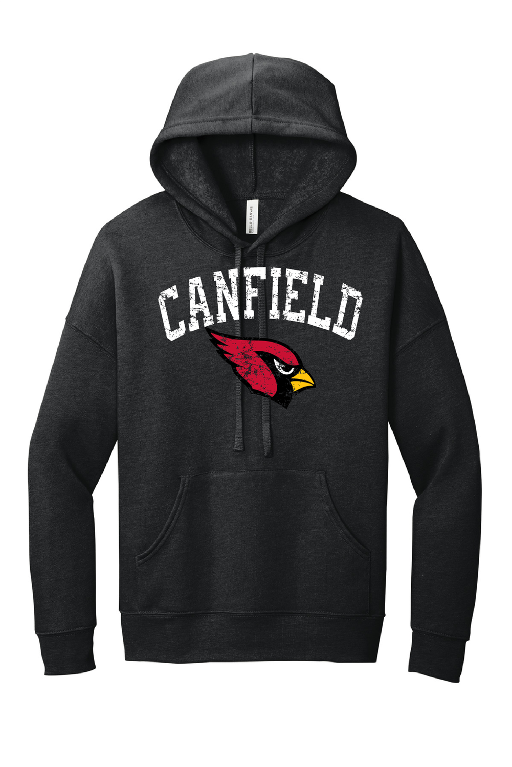 Adult Bella &amp; Canvas Distressed Hoodie