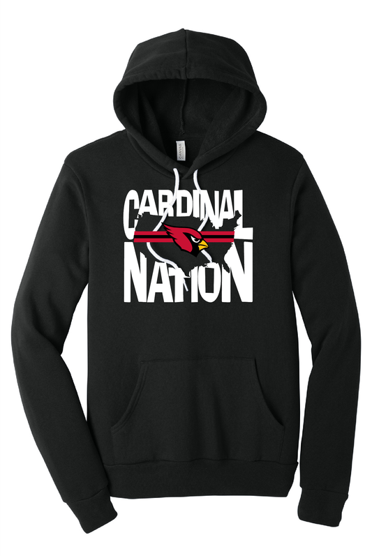 Adult Bella &amp; Canvas Card Nation Hoodie