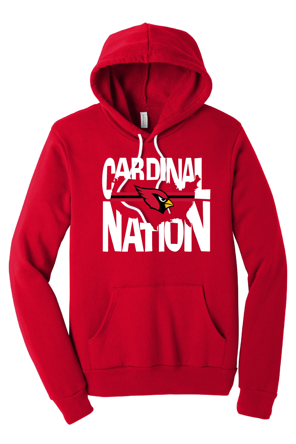 Adult Bella &amp; Canvas Card Nation Hoodie