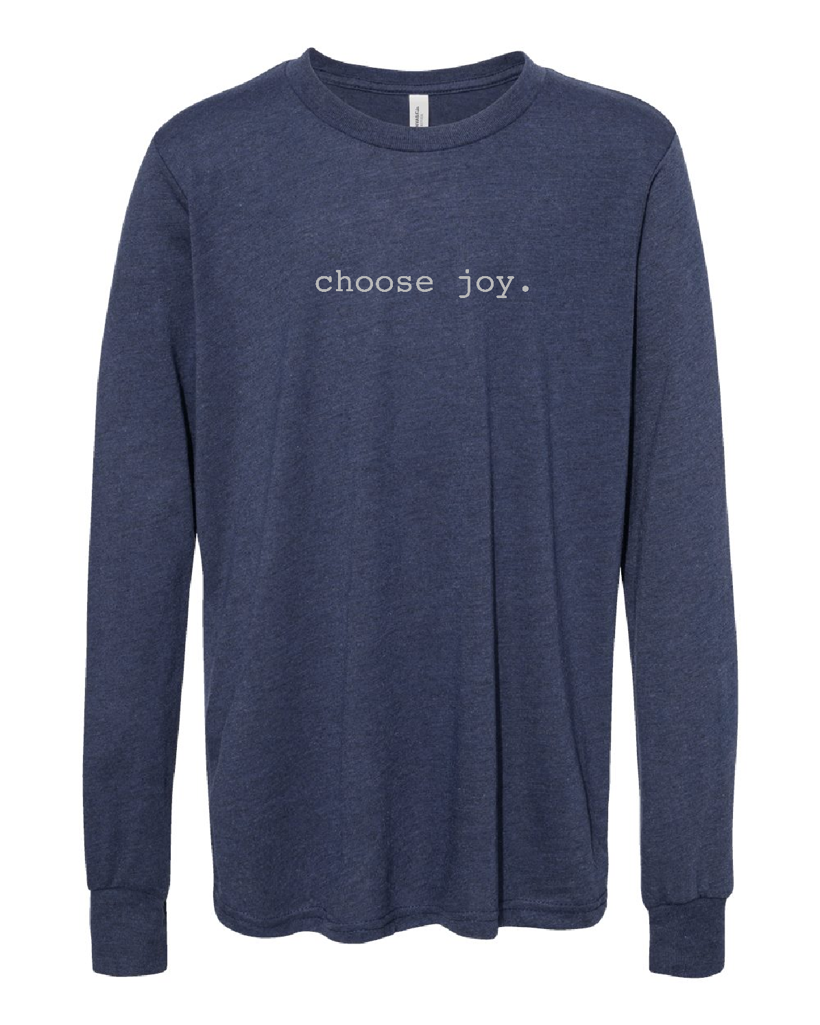 Youth Bella &amp; Canvas Long Sleeve Choose Joy Tee