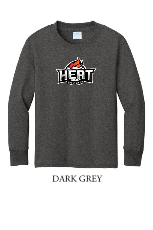 Heat Vball Youth Long Sleeve Tee