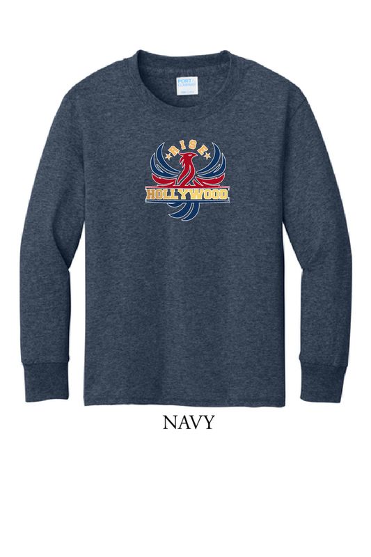 Rise Vball Youth Long Sleeve Tee