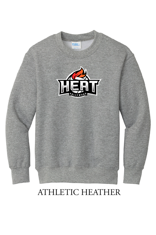 Heat Vball Youth Crewneck