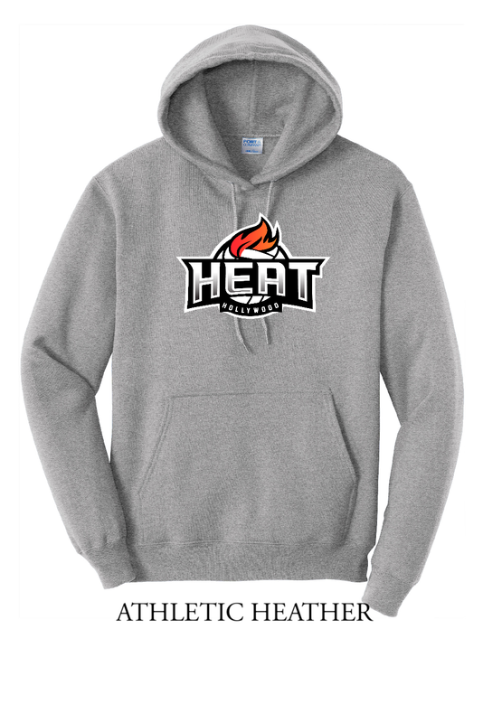 Heat Vball Adult Hoodie
