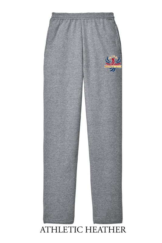 Rise Adult Open Bottom Sweatpant