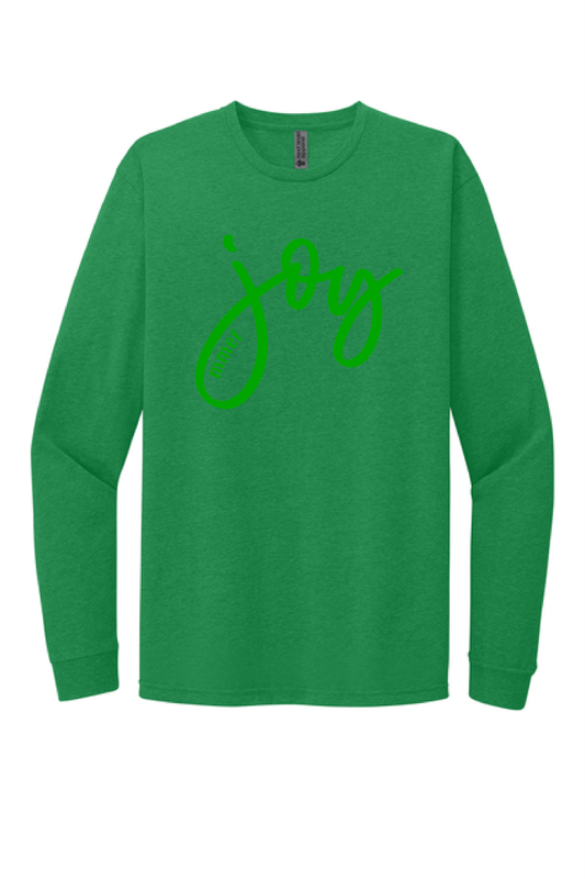 Adult Puff Joy Long Sleeve Tee