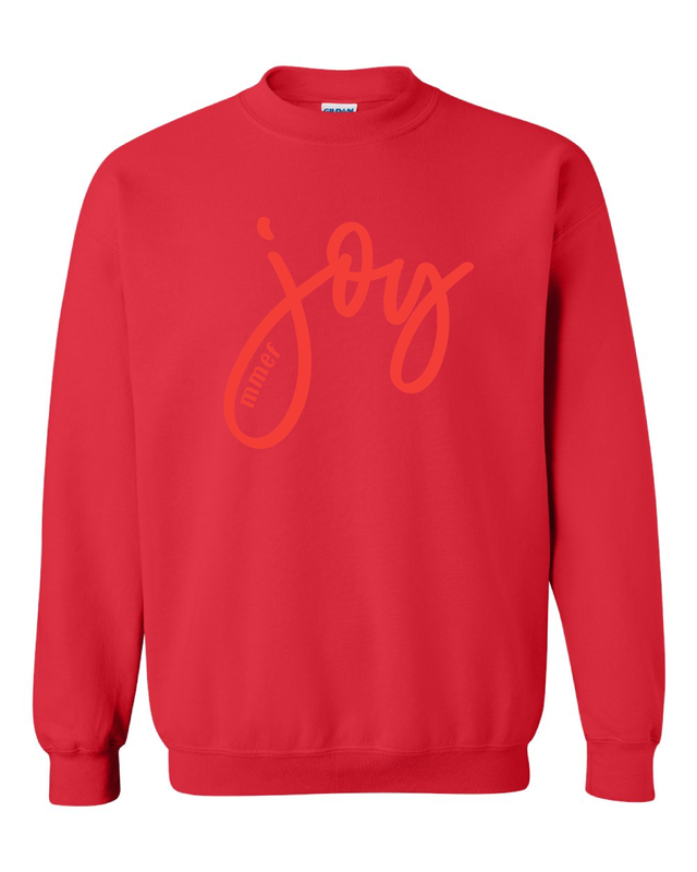 Youth Puff Joy Crewneck