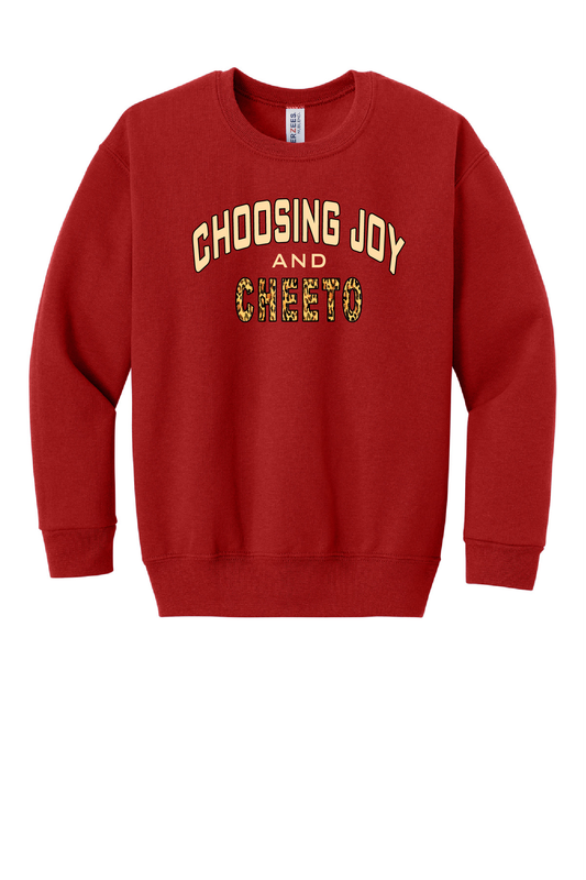 Choose Joy Fall Youth Crewneck