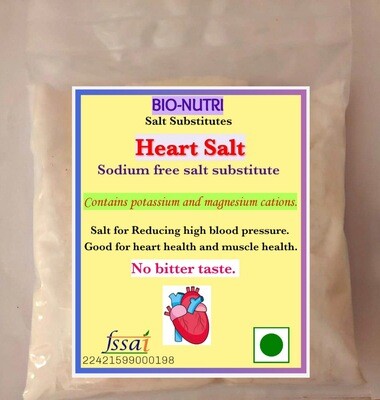 HEART SALT - 300 g - sodium free salt substitute.