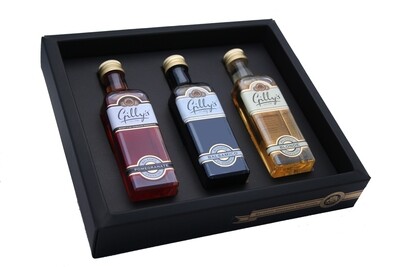 Miniature Balsamic Dressing Collection Pomegranate+Blonde+Syrup 3 x 60 ml