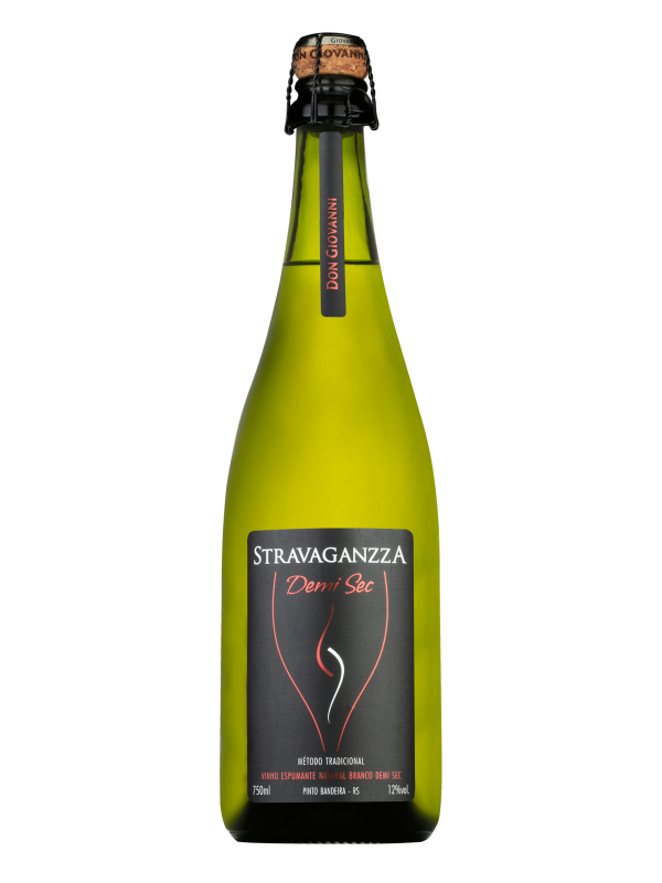 Vinho Espumante Stravaganzza Demi Sec 12 meses 750 mL