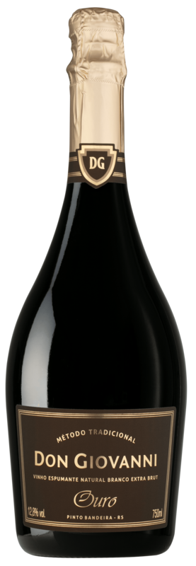 Vinho Espumante Don Giovanni Série Ouro Extra Brut 60 meses 750 mL