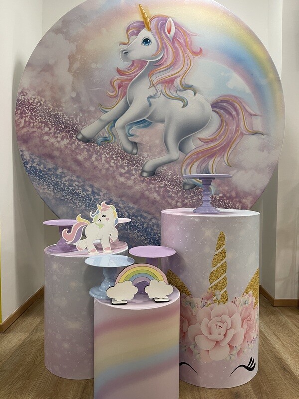 Déco Delivery Licorne Rose