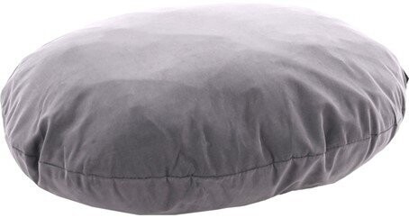 COUSSIN OVALE DEHOUSSABLE GRIS 40X35X8CM