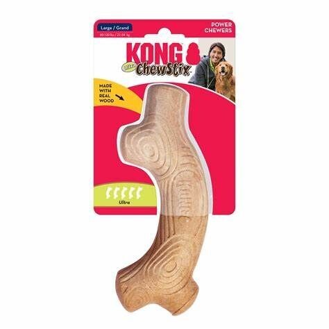 KONG® JOUET CHEWSTIX BRUN BÂTON 15.2cm L x 6cm l x 3.1cm H TM