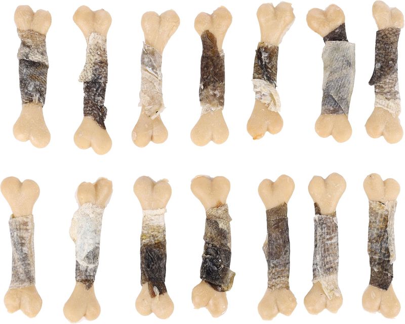 FRIANDISES OS DE CALCIUM AVEC PEAU DE POISSON