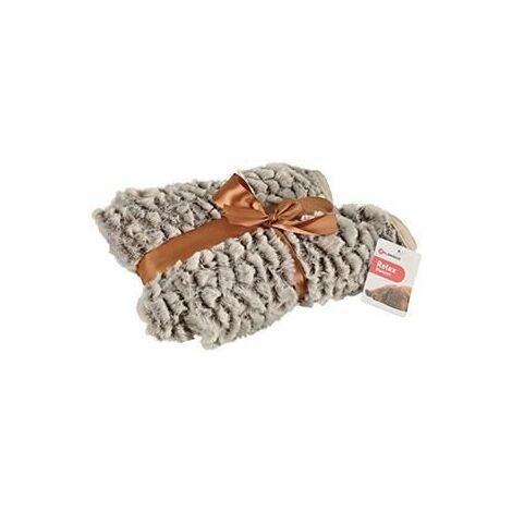 Couverture Snoozzy Rectangle Gris 150x100x1