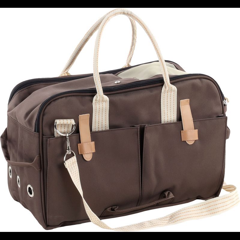 SAC DE TRANSPORT BRUN 45x21x30CM