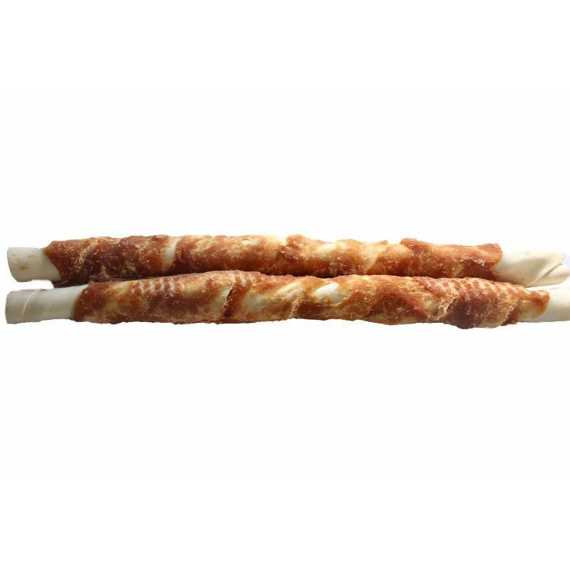 Bâtons à mâcher au poulet, 26cm Unité
