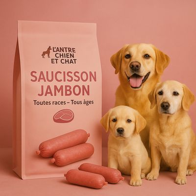 SAUCISSONS POUR CHIEN : un aliment complet et source de protéines