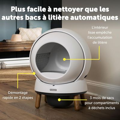 LITIERE AUTONETTOYANTE