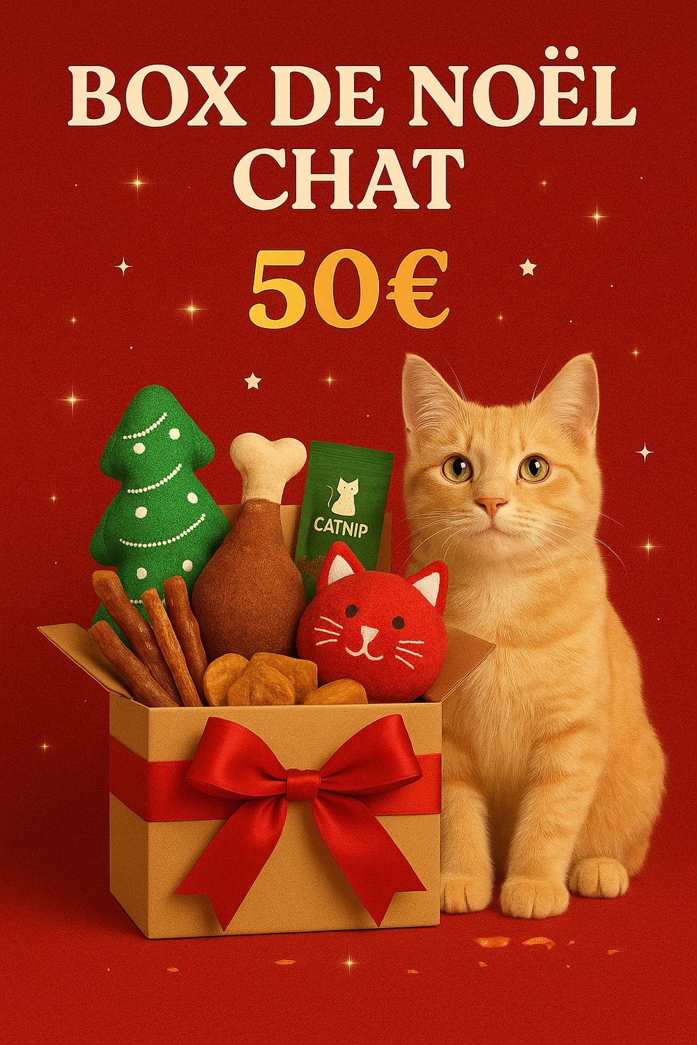 BOX DE NOEL 50 EUROS CHAT