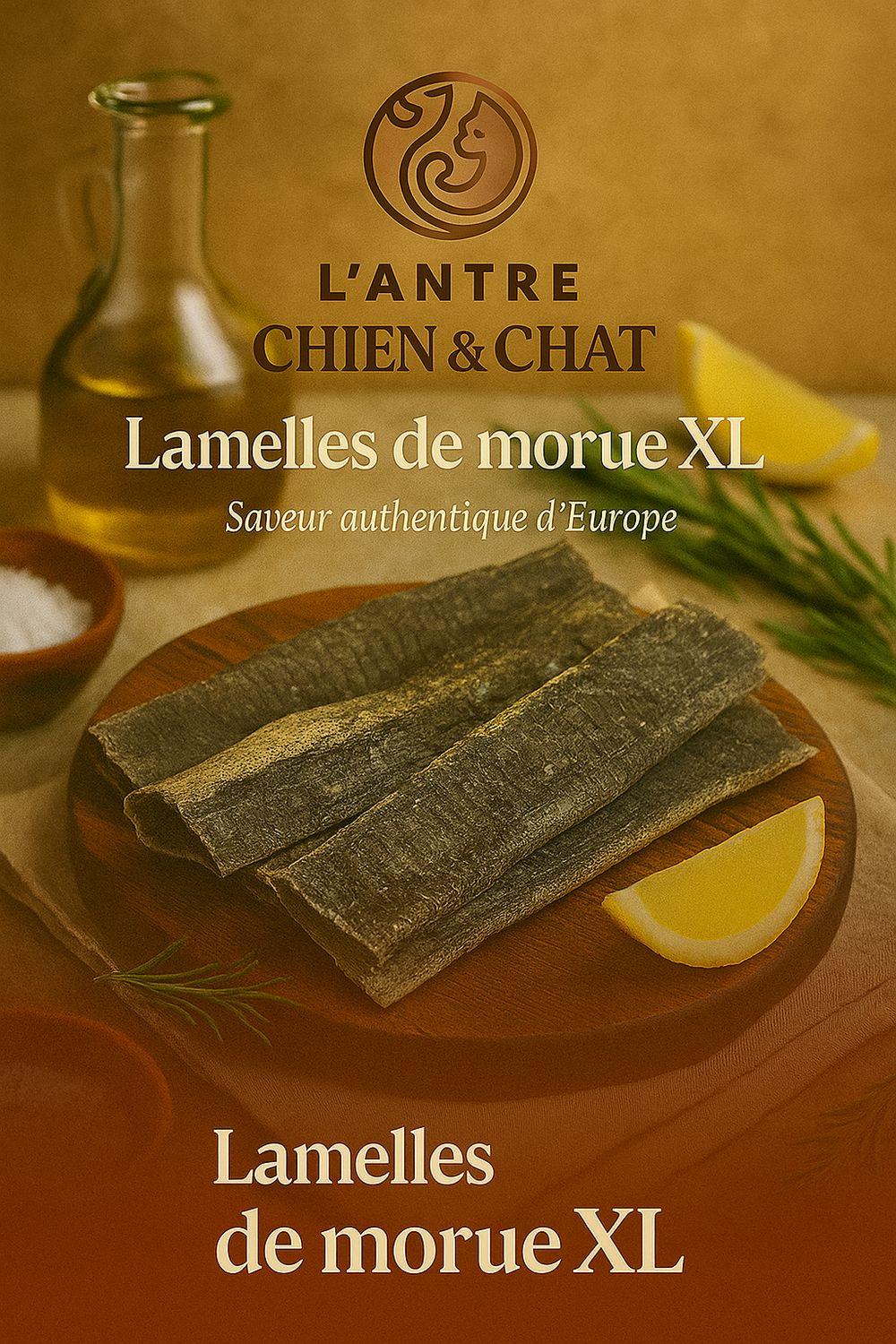 ? Lamelles de Morue XL 500 Grammes ? Lamelles de Morue XL 500 Grammes