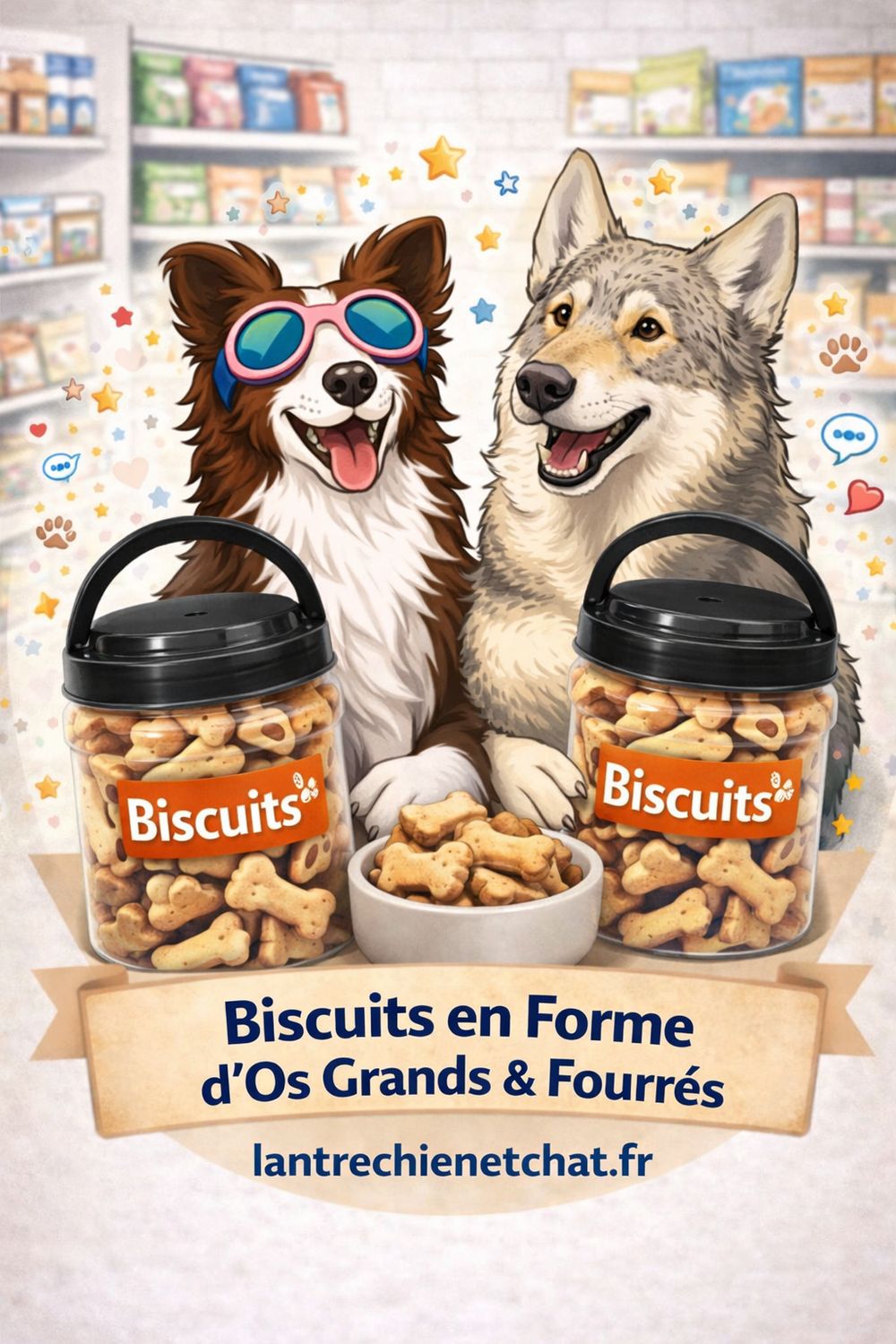 FRIANDISES MEATY BISCUIT BONES