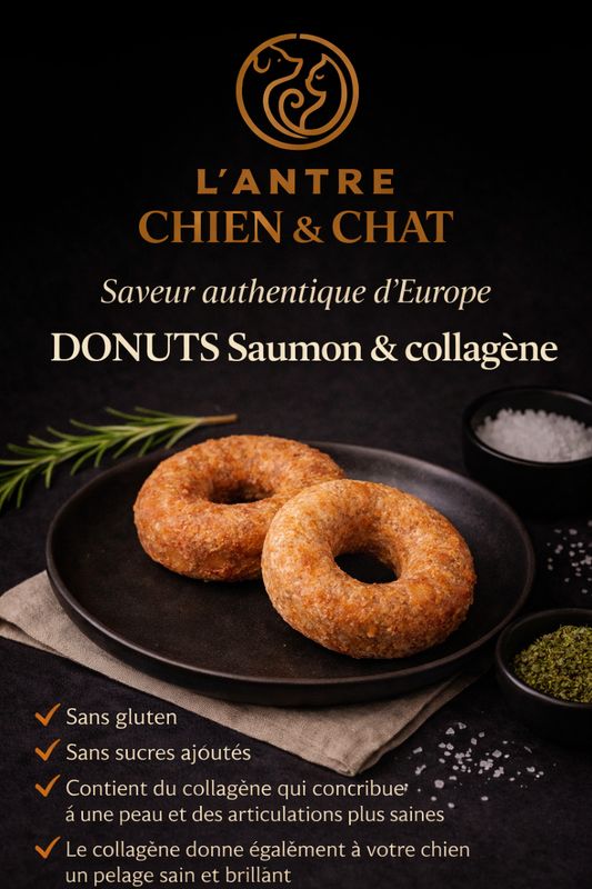 DONUTS AVEC SAUMON & COLLAGÈNE