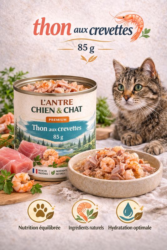 Thon aux crevettes 85 g Thon aux crevettes 85 g