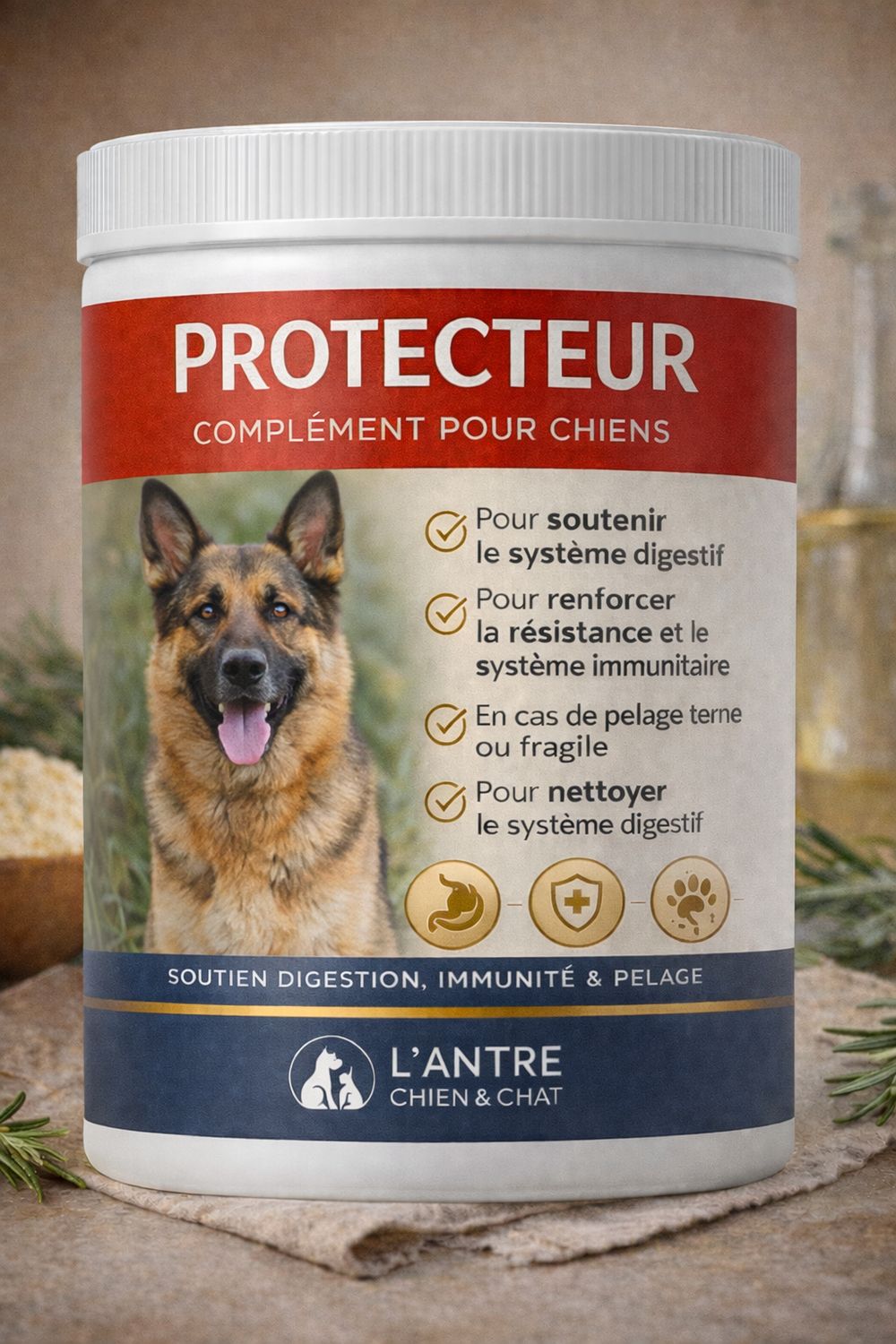 PROTECTEUR GRAND CHIEN 240G BISCUITS