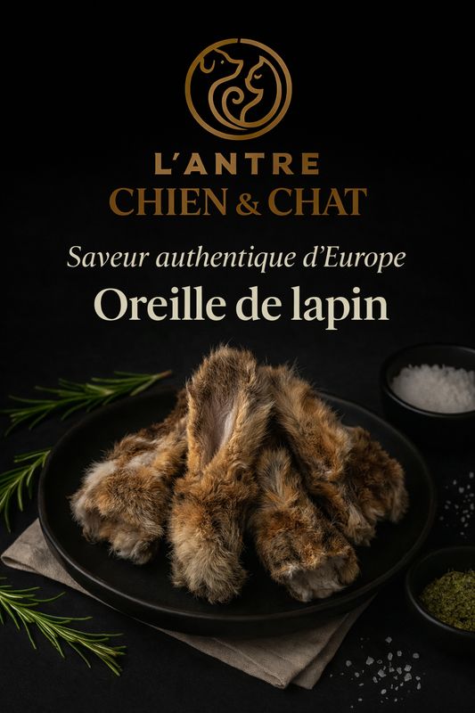 OREILLE DE LAPIN AVEC POILS 200 G OREILLE DE LAPIN AVEC POILS 200 G